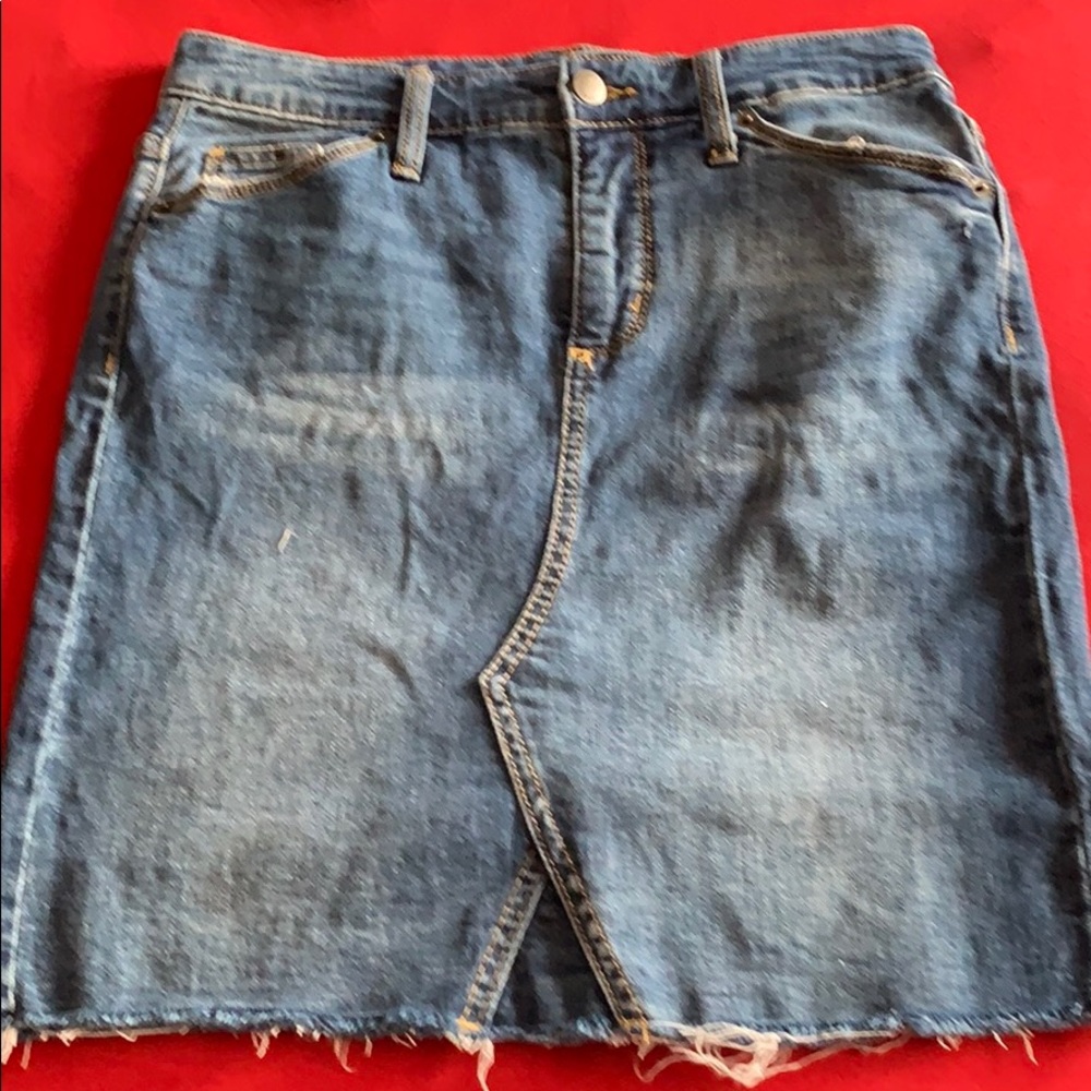 Denim skirt